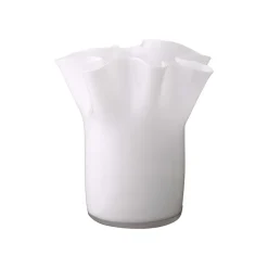 Tulip maljakko 20 cm, Valkoinen