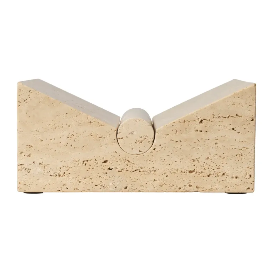 Tvara kirjatuet, Travertiini, 22x22 cm