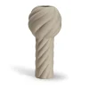 Twist pillar maljakko 34 cm, Sand