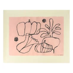 Vegetable juliste, 40 x 50 cm