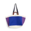 Weekend Bag Organic laukku M, Electric blue multi