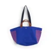 Weekend Bag Organic laukku S, Electric blue multi