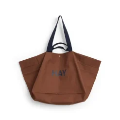 Weekend Bag Organic laukku L, Milk chocolate