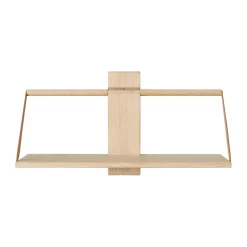 Wood Wall seinähylly Large 60x25x32 cm, Oak